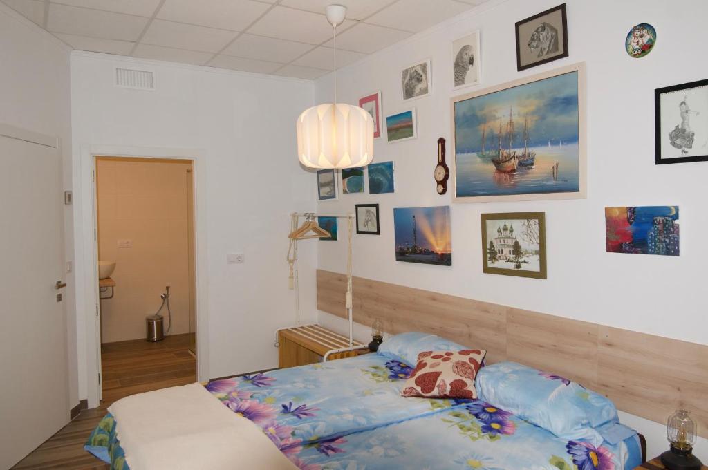 Postel nebo postele na pokoji v ubytování Calpe loft Suite Zendra