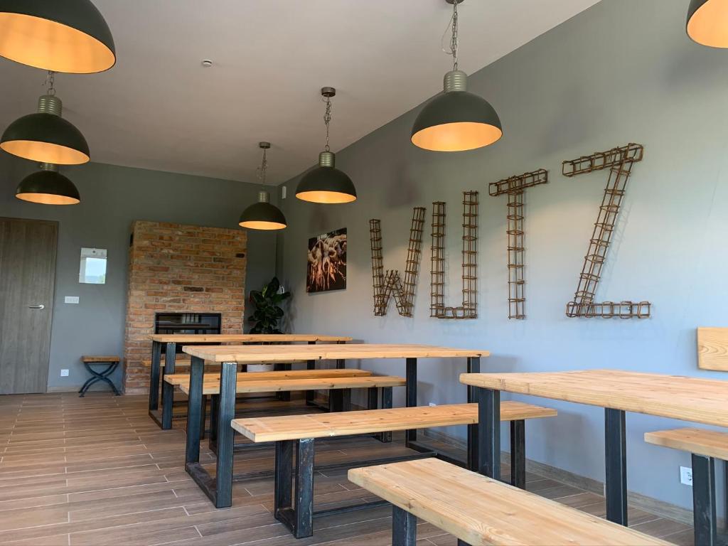 Restaurace v ubytování Öregtölgy Vendégház