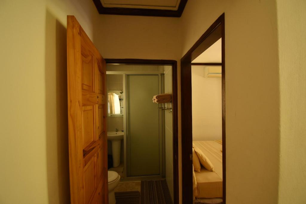 Postel nebo postele na pokoji v ubytování Skyblue Guesthouse - Self Catering