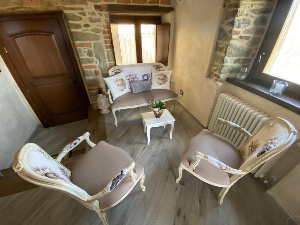 Posezení v ubytování Iris Country House
