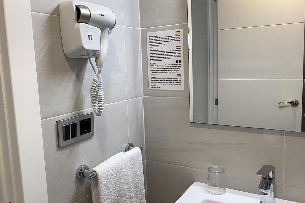 Un baño de Pensión Donostiarra