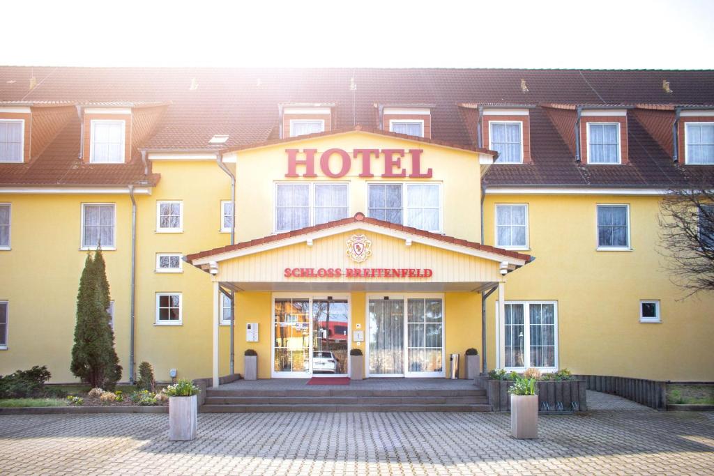 Exteriér nebo vchod ubytování Schloss Breitenfeld Hotel & Tagung