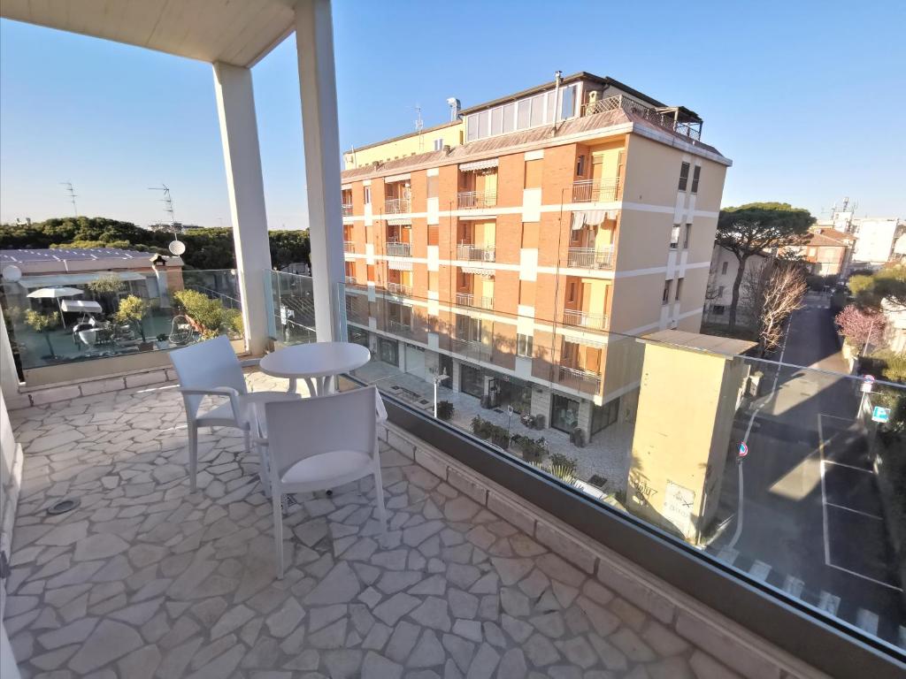 Balkón nebo terasa v ubytování Hotel Oceanomare