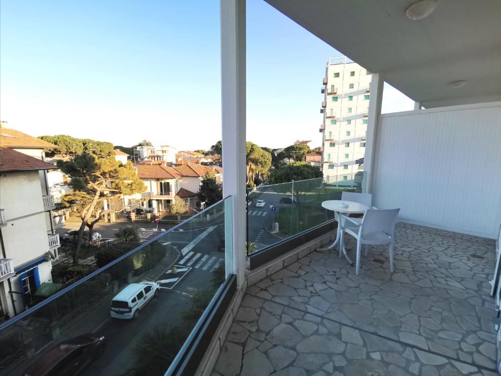 Balkón nebo terasa v ubytování Hotel Oceanomare