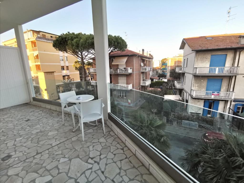 Balkón nebo terasa v ubytování Hotel Oceanomare
