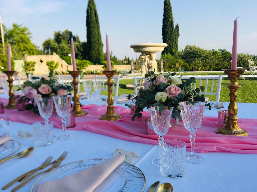 Zahrada ubytování Relais Fra' Lorenzo
