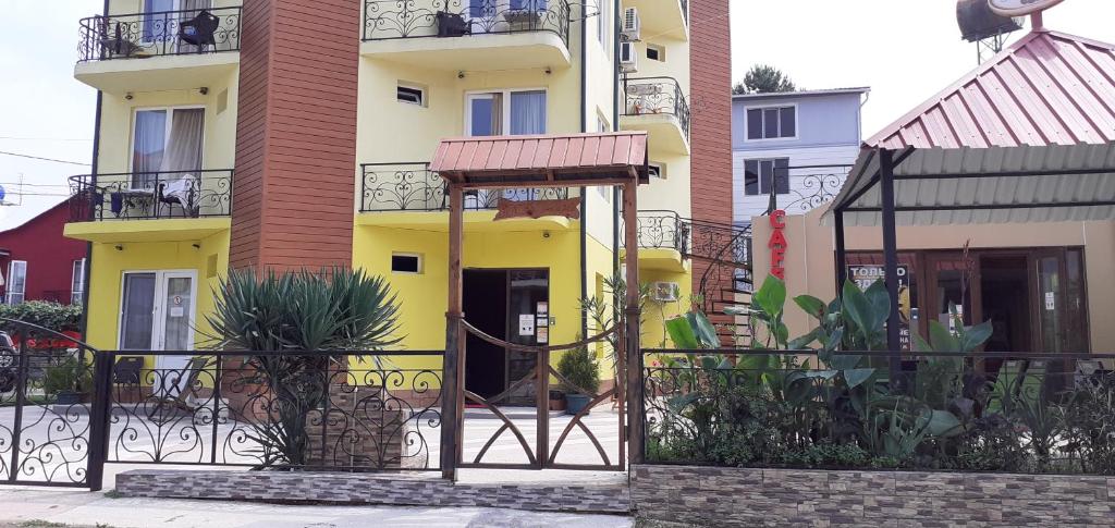Budova, kde se hotel nachází