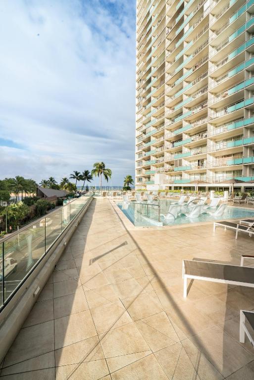 Balkón nebo terasa v ubytování Waikiki Marina Resort at the Ilikai