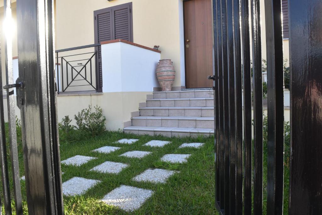 Giardino di Bed & Breakfast Domus Pepe Scalea
