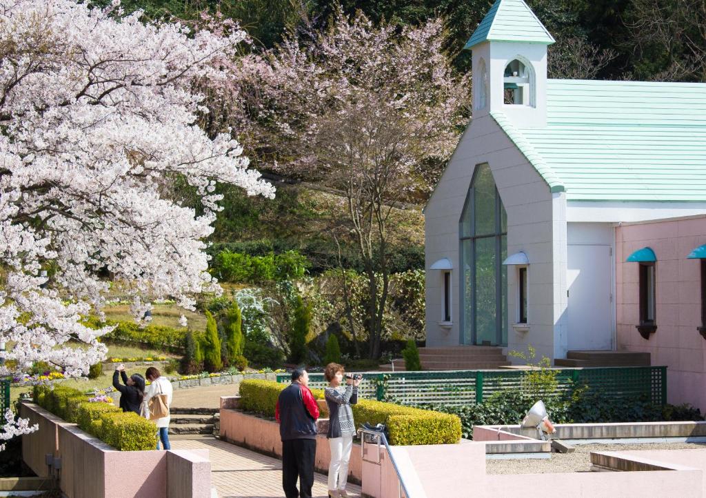Zahrada ubytování Kanazawa Kokusai Hotel