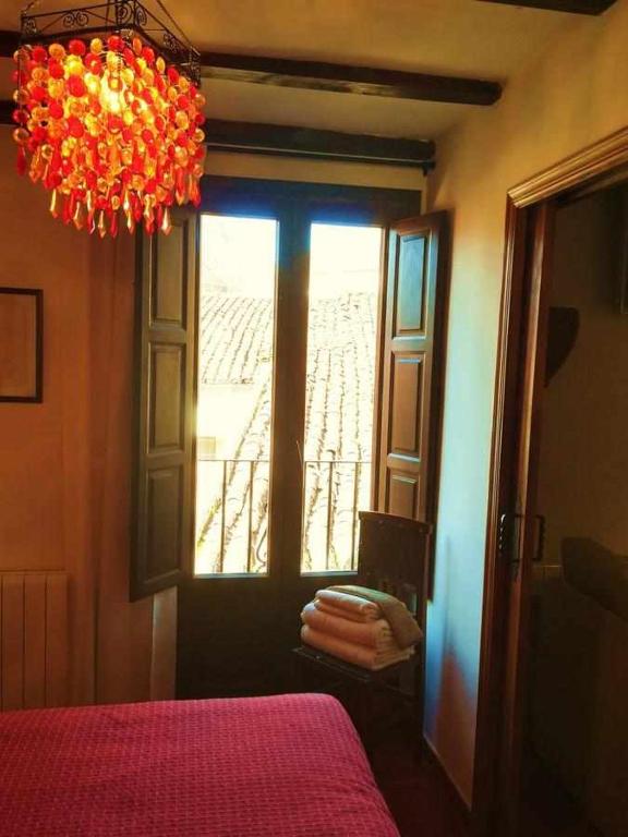 Postel nebo postele na pokoji v ubytování Casa Rural FranciaQuilamas