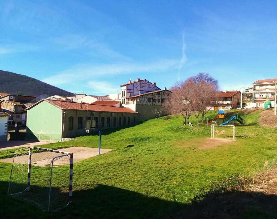 Zahrada ubytování Casa Rural FranciaQuilamas