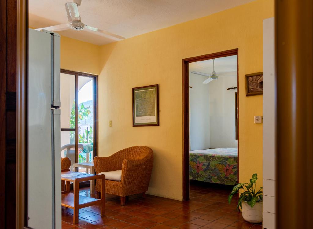 Posezení v ubytování Hotel Delfin