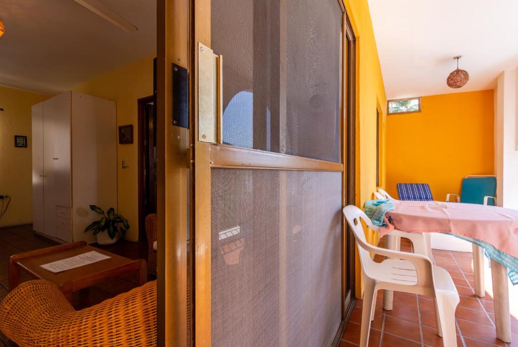 Postel nebo postele na pokoji v ubytování Hotel Delfin