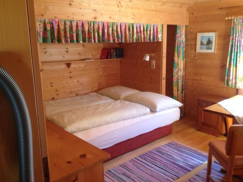 Postel nebo postele na pokoji v ubytování Ferienhaus Zirmheim