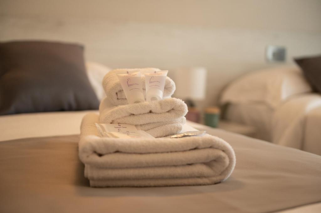 Postel nebo postele na pokoji v ubytování Bed and breakfast Ma.Gi.A