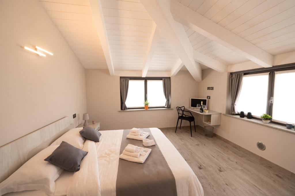 Postel nebo postele na pokoji v ubytování Bed and breakfast Ma.Gi.A