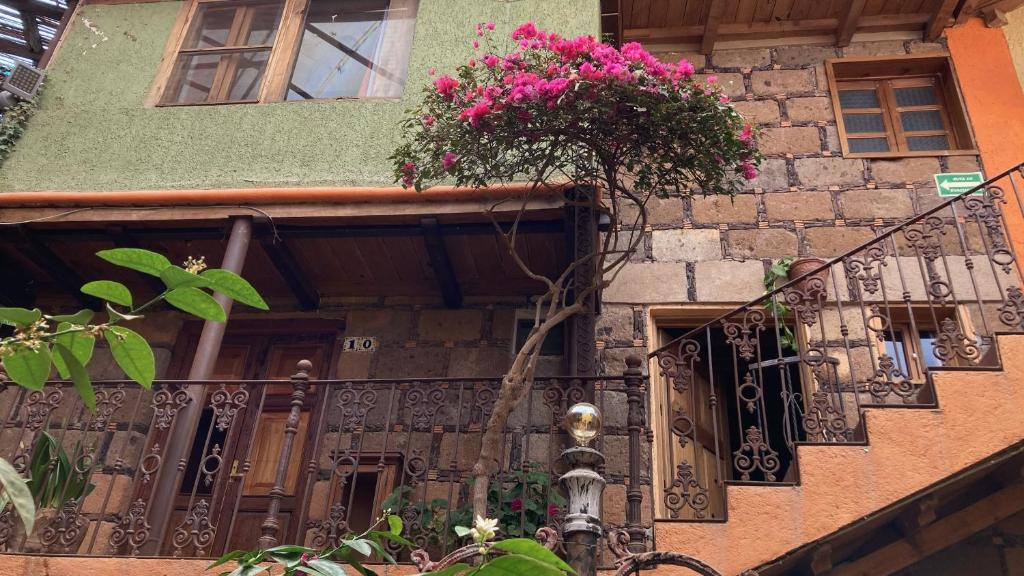 Balkón nebo terasa v ubytování Hotel CasaMia