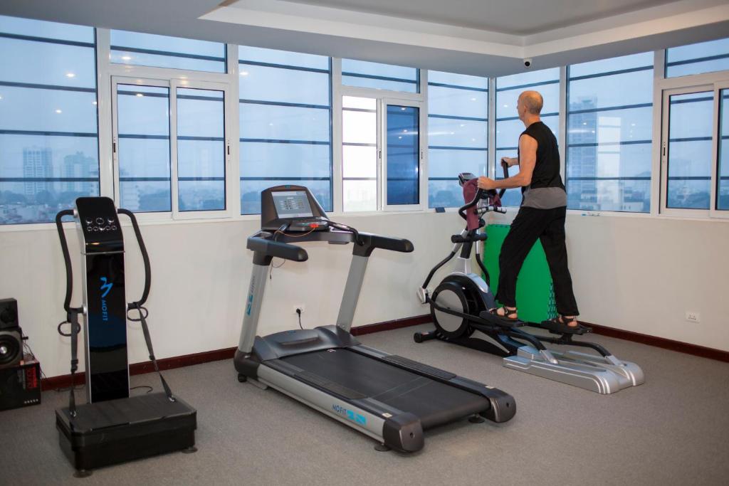 Fitness centrum a/nebo fitness zařízení v ubytování Sen Luxury Hotel - Managed by Sen Hotel Group