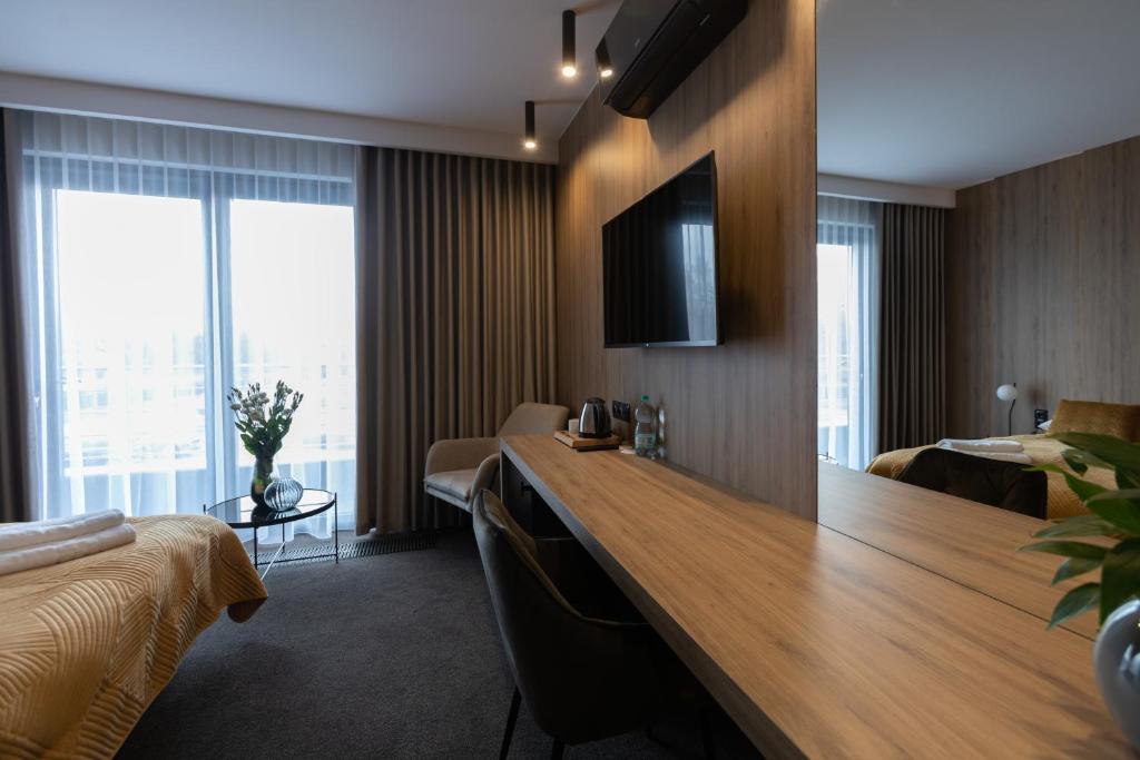 Apartamenty Green Place - Chambre Double De Luxe Avec Balcon
