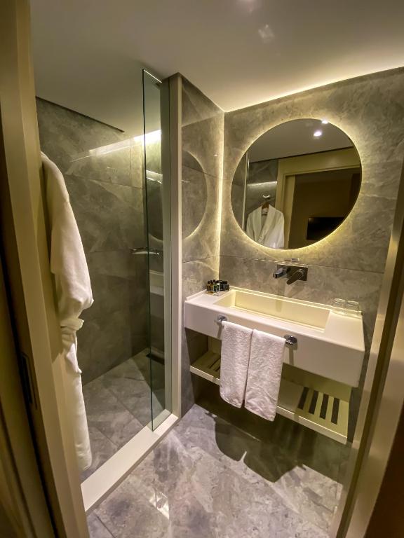 Koupelna v ubytování Anemon Kent Aydın Otel