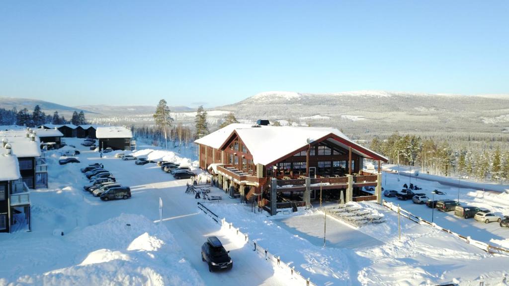 Mountain Lodge зимой