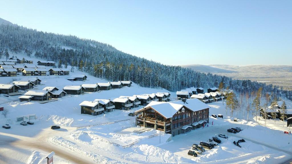 Mountain Lodge зимой