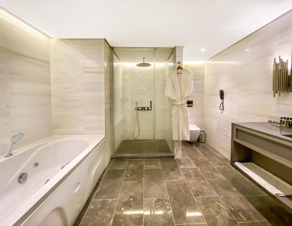 Koupelna v ubytování Anemon Kent Aydın Otel
