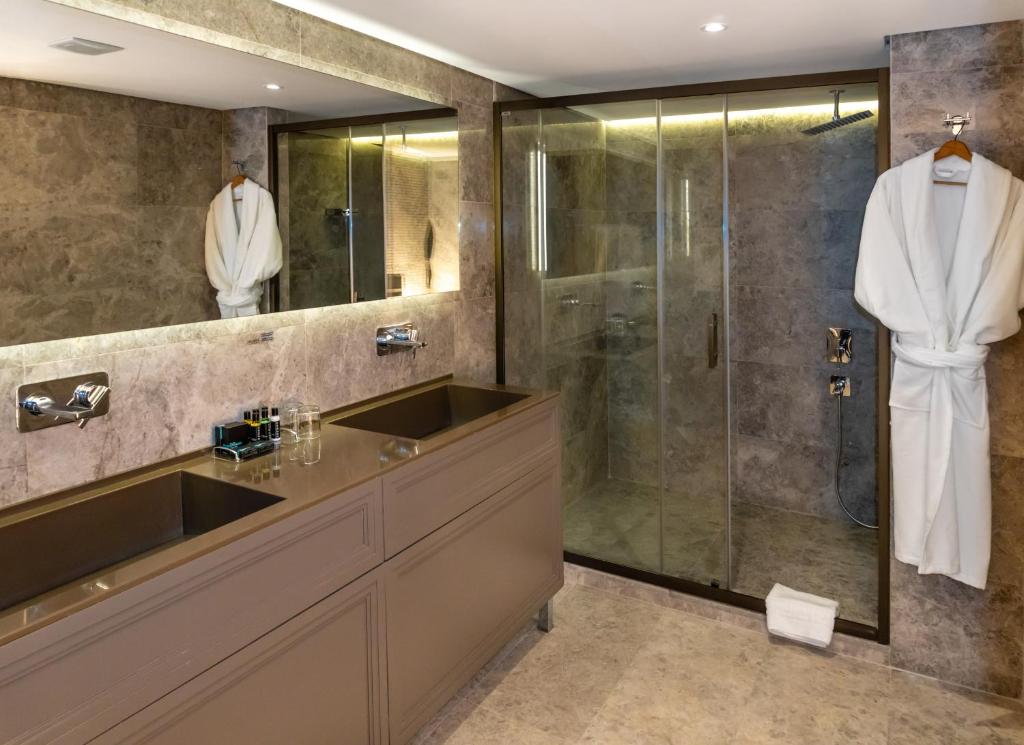Koupelna v ubytování Anemon Kent Aydın Otel