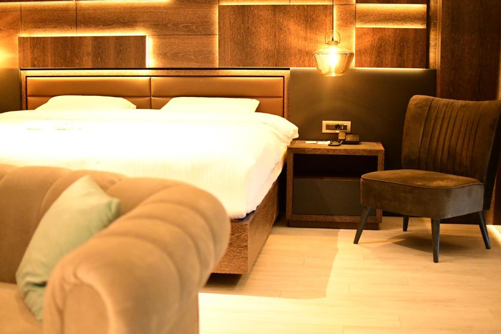 Postel nebo postele na pokoji v ubytování Anemon Kent Aydın Otel