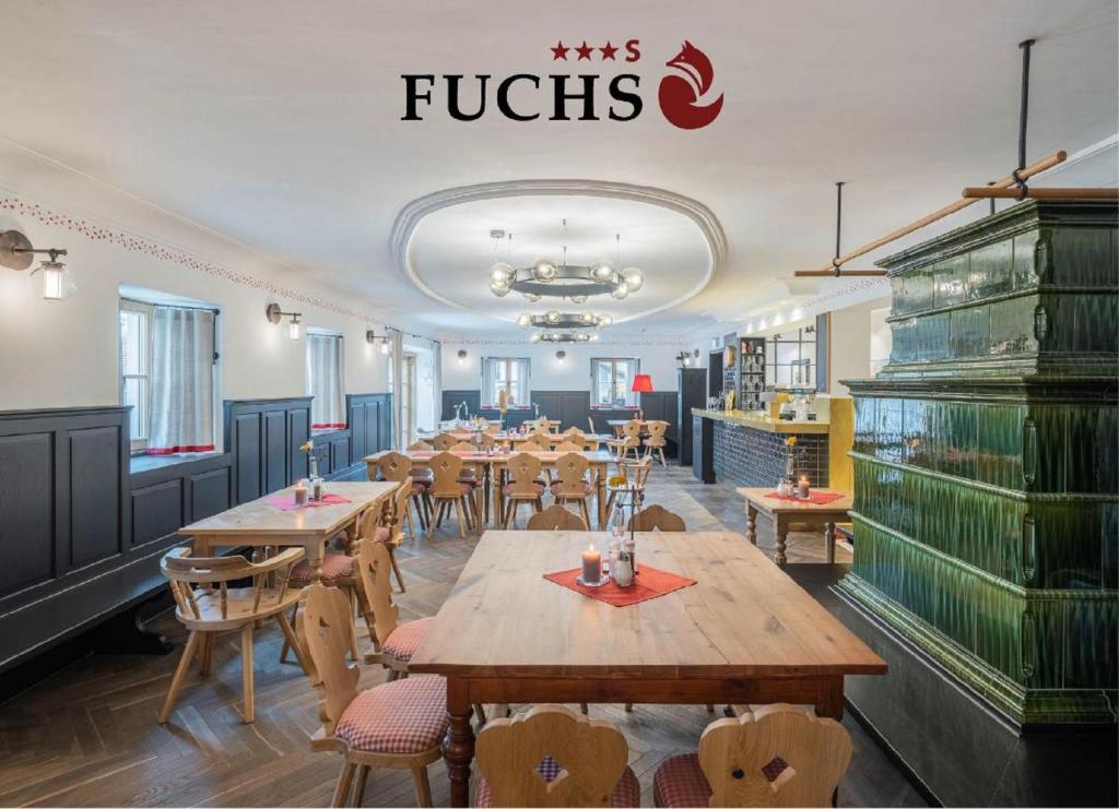 Restaurace v ubytování Gasthaus - Hotel FUCHS