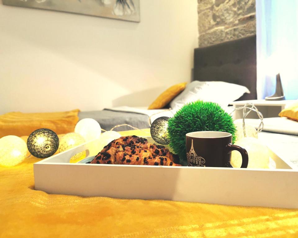 Posteľ alebo postele v izbe v ubytovaní Apartment Herc