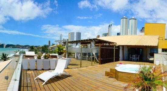 FLAT HOTEL ELEGANCE PONTA NEGRA BEIRA MAR
