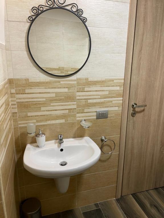 Koupelna v ubytování Exclusive Rooms