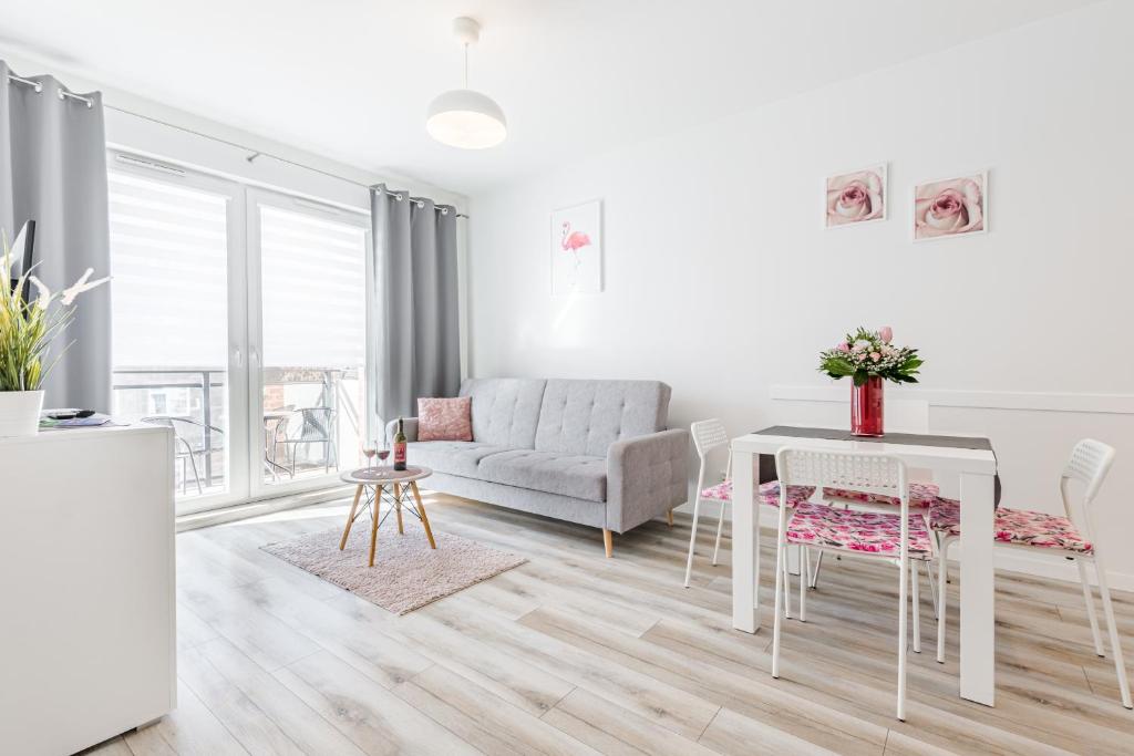 Posedenie v ubytovaní Grobla by Loft Apartments