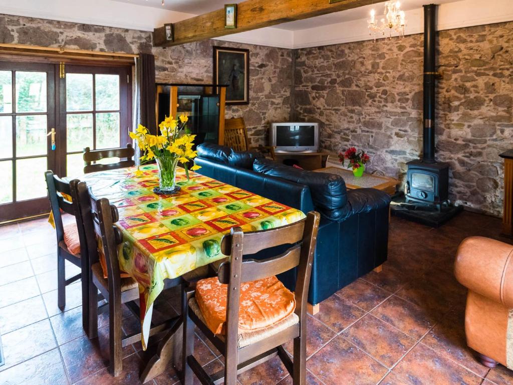 Kuchyň nebo kuchyňský kout v ubytování The Barn