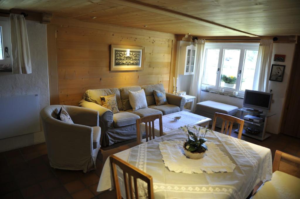 Posezení v ubytování Chalet Nyati