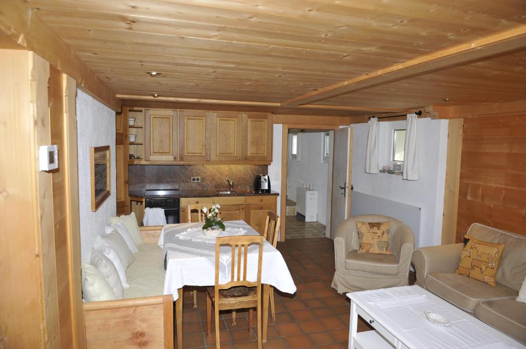 Posezení v ubytování Chalet Nyati