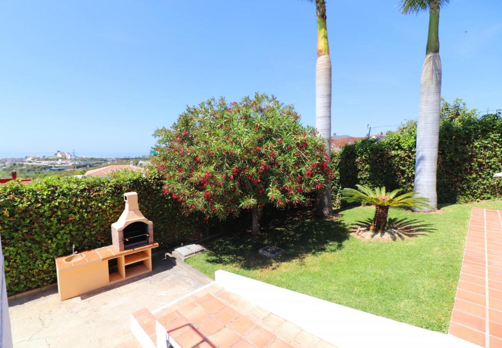 Zahrada ubytování Villa el Romeral SpainSunRentals 1112