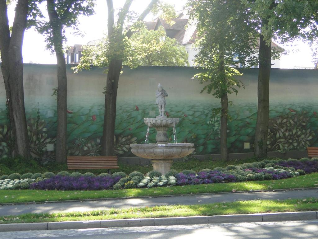 Zahrada ubytování Hotel Kitzinger Hof an der B8