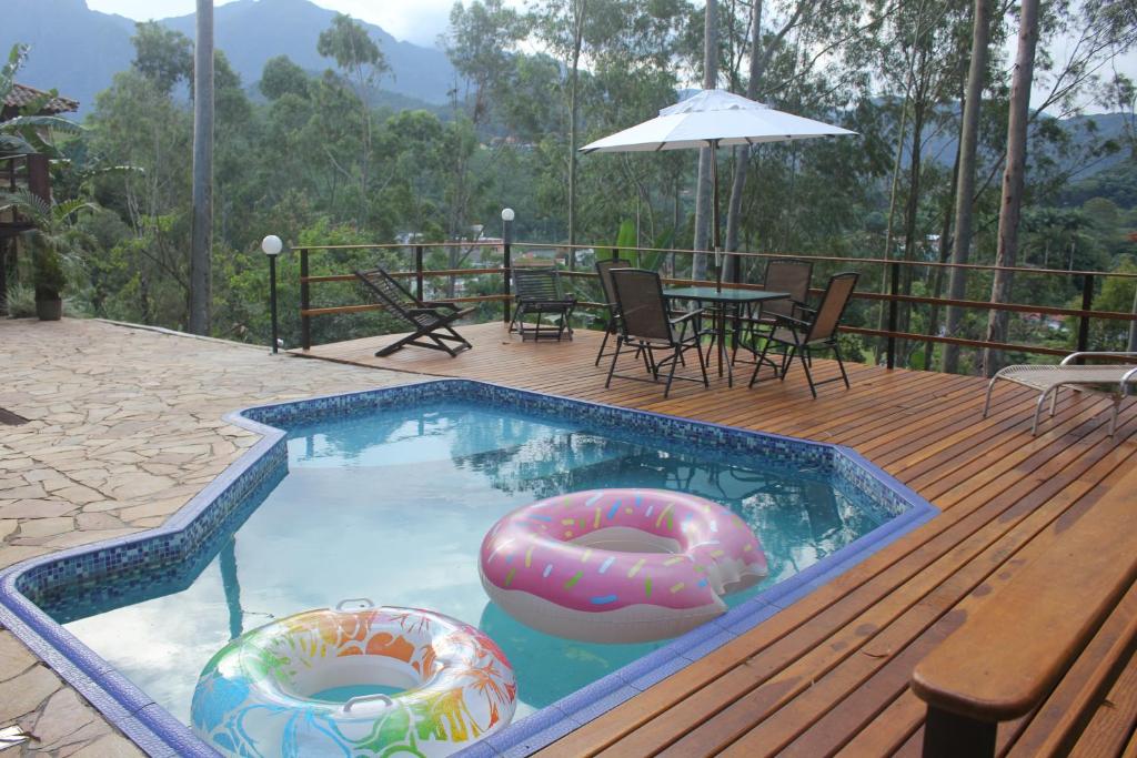 Nespecifikovaný výhled na hory nebo výhled na hory při pohledu z bed and breakfast