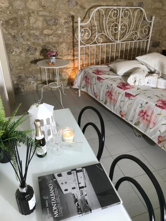 Postel nebo postele na pokoji v ubytování Stella del centro