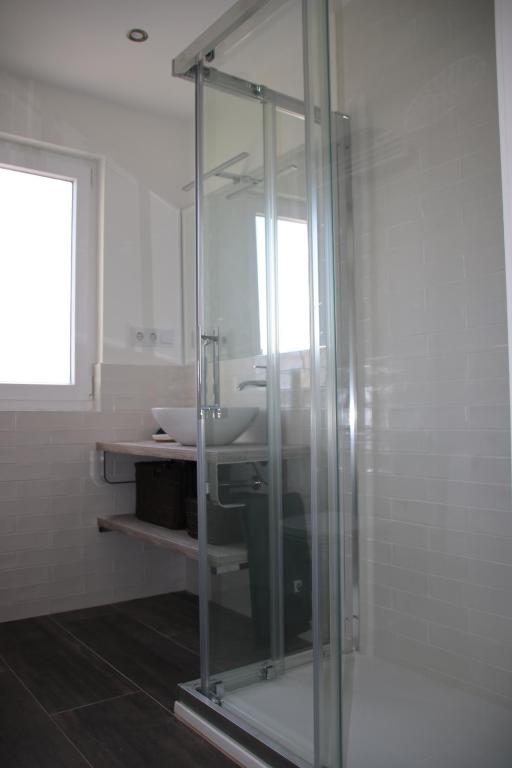 Koupelna v ubytování Precioso apartamento con magníficas vistas - Apartamento Aifos