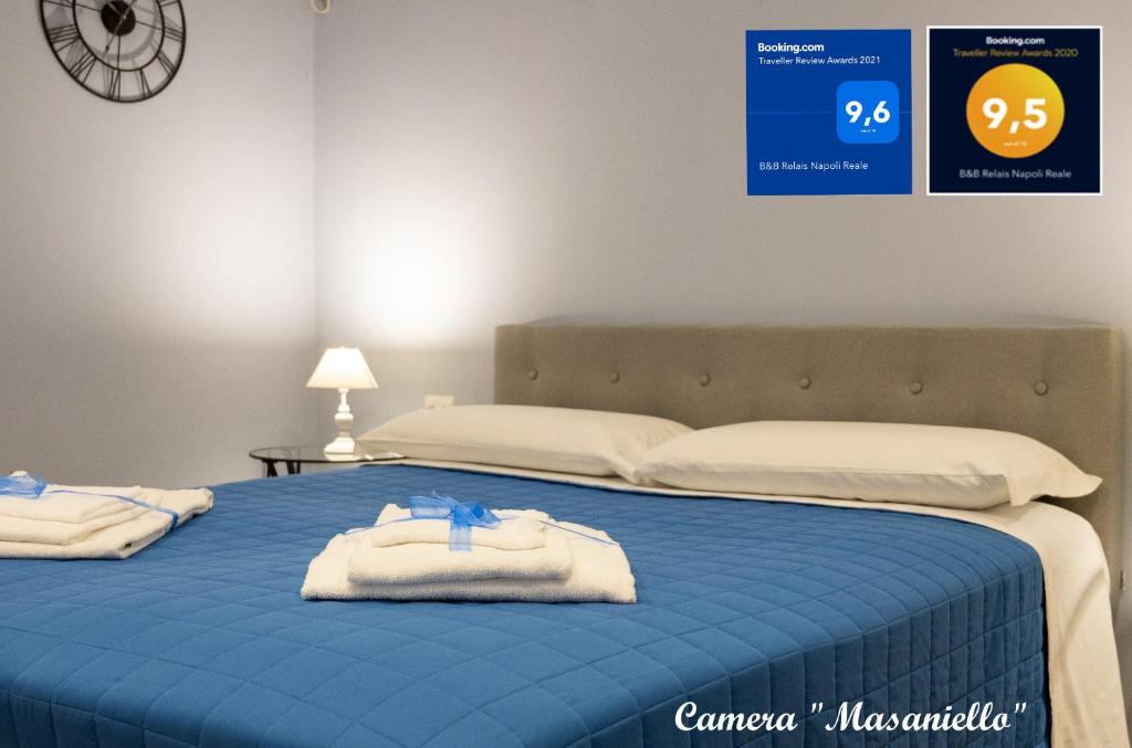 Posteľ alebo postele v izbe v ubytovaní B&B Relais Napoli Reale