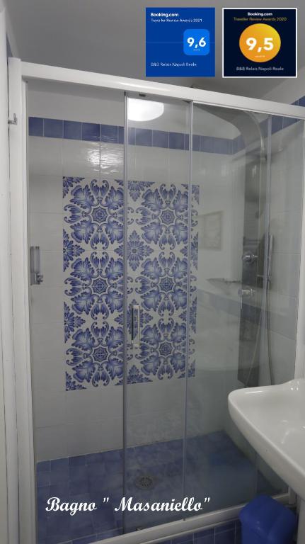 Kúpeľňa v ubytovaní B&B Relais Napoli Reale