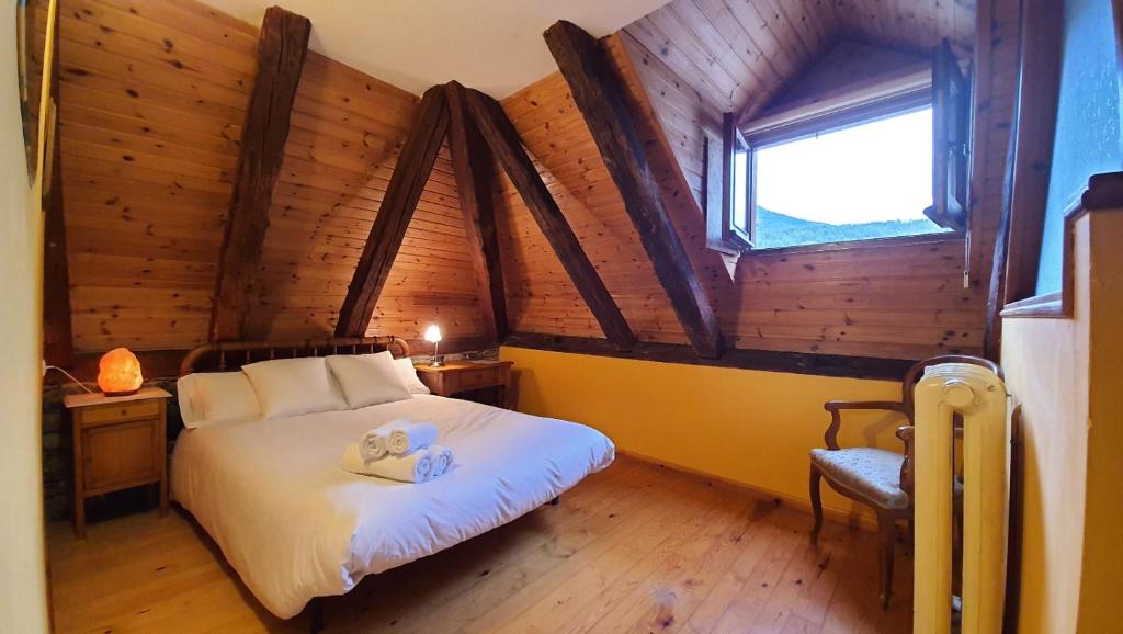 Postel nebo postele na pokoji v ubytování Posada Magoria