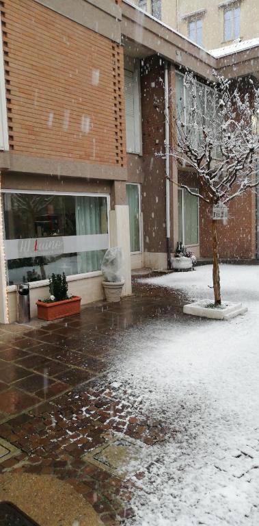 Hotel Internazionale Luino v zimě