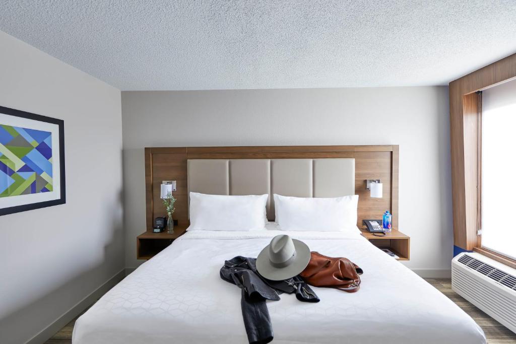 Holiday Inn Express Nashville-Downtown - Broadway, an IHG Hotel - Standaard King Room Met Roll-In Douche - Communicatie Toegang