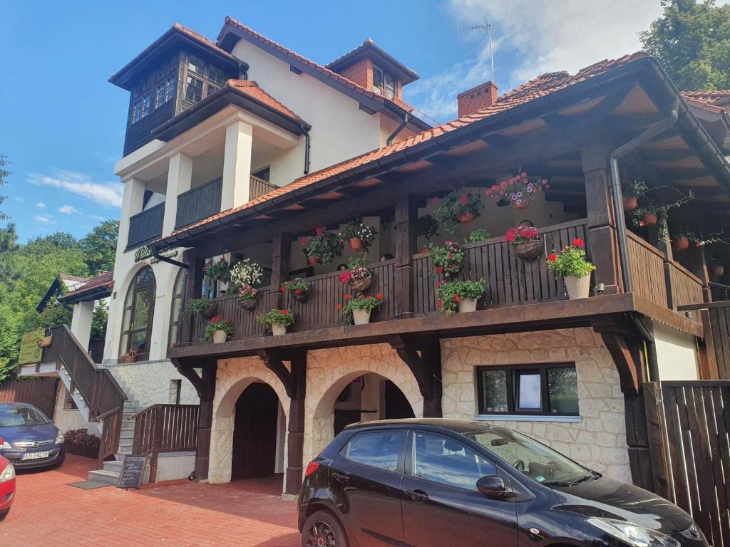 Budova, v ktorej sa ubytovanie bed & breakfast nachádza