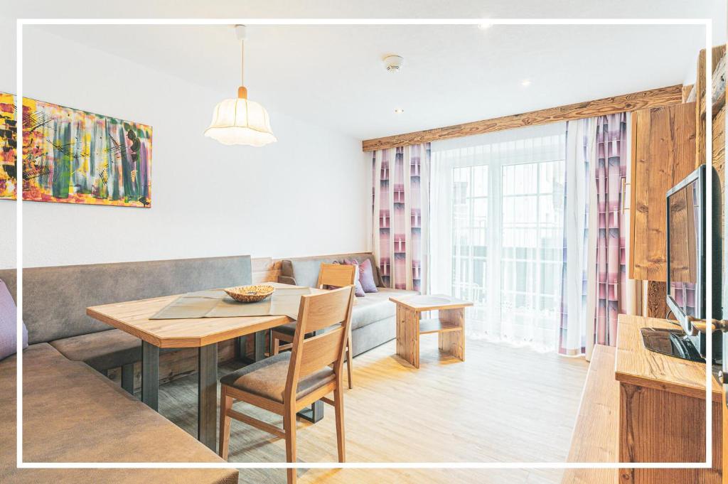 Posezení v ubytování Gutshof - Urlaubsresort Hafele